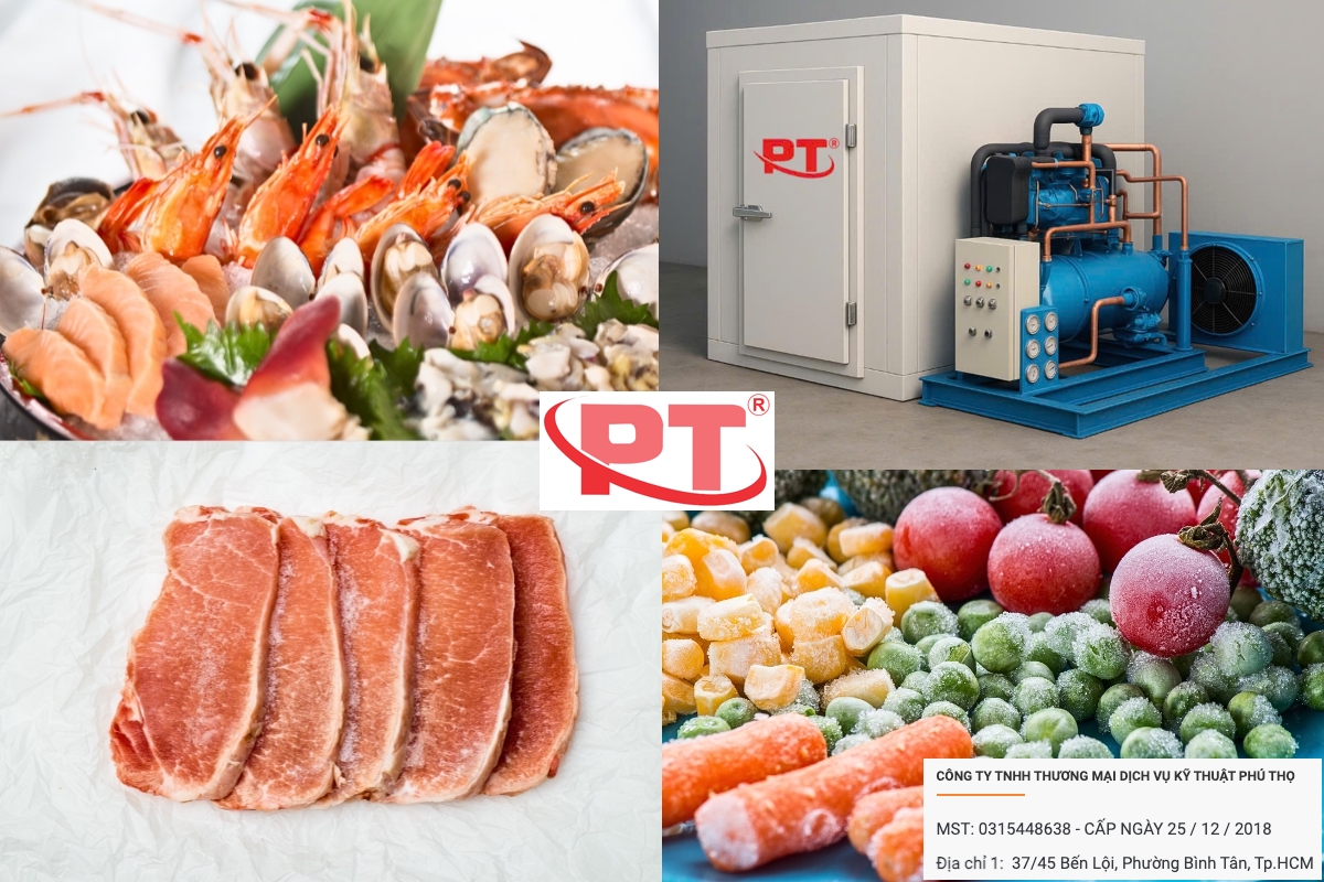 Nông sản cấp đông giữ nguyên màu sắc tươi và hương vị tự nhiên